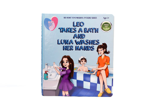 Leo Takes a Bath and Luna Washes Her Hands