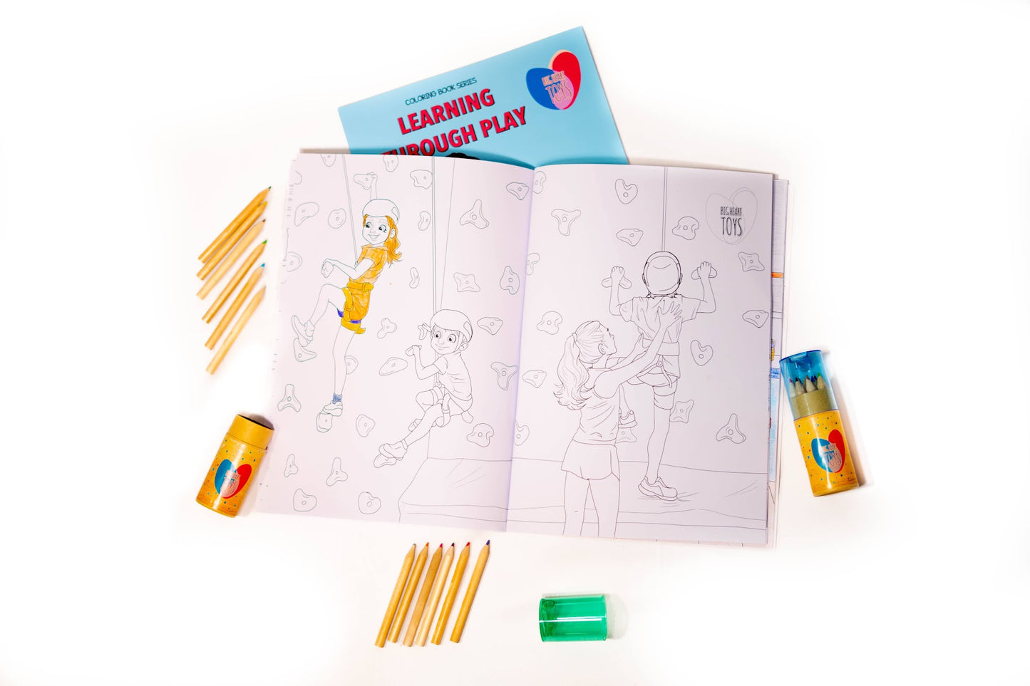 Learning Through Play Coloring Book