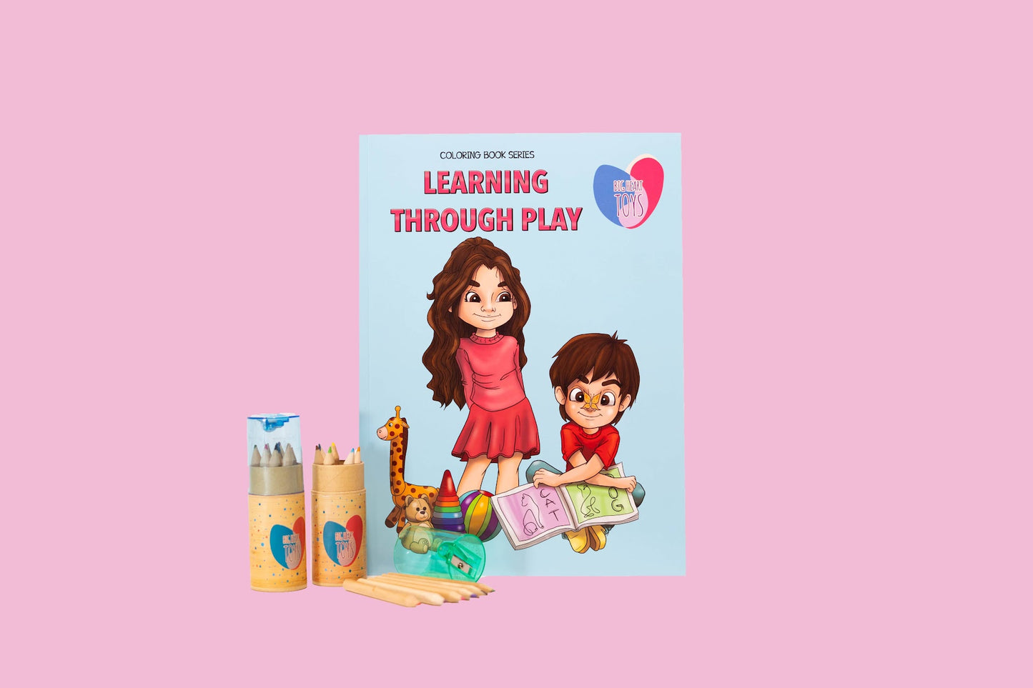 Learning Through Play Coloring Book