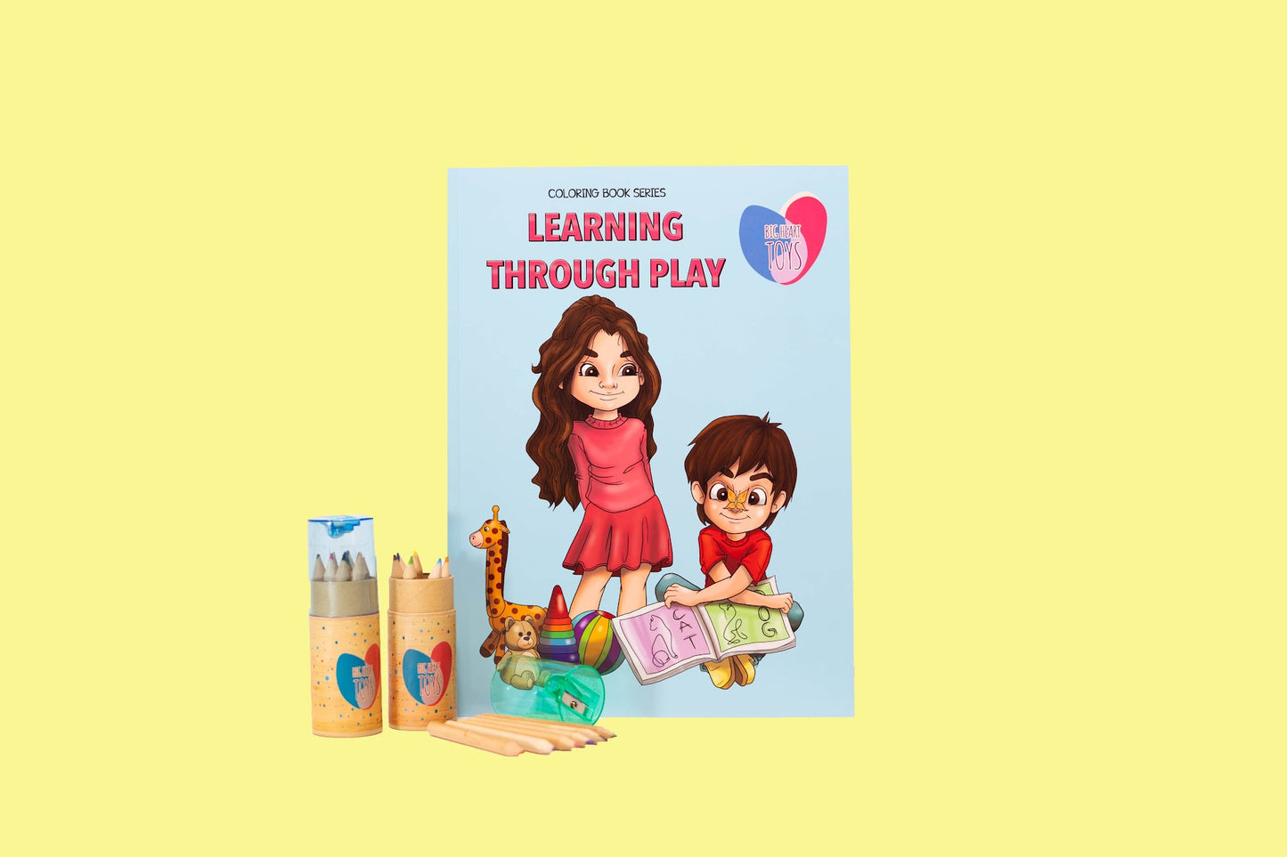 Learning Through Play Coloring Book