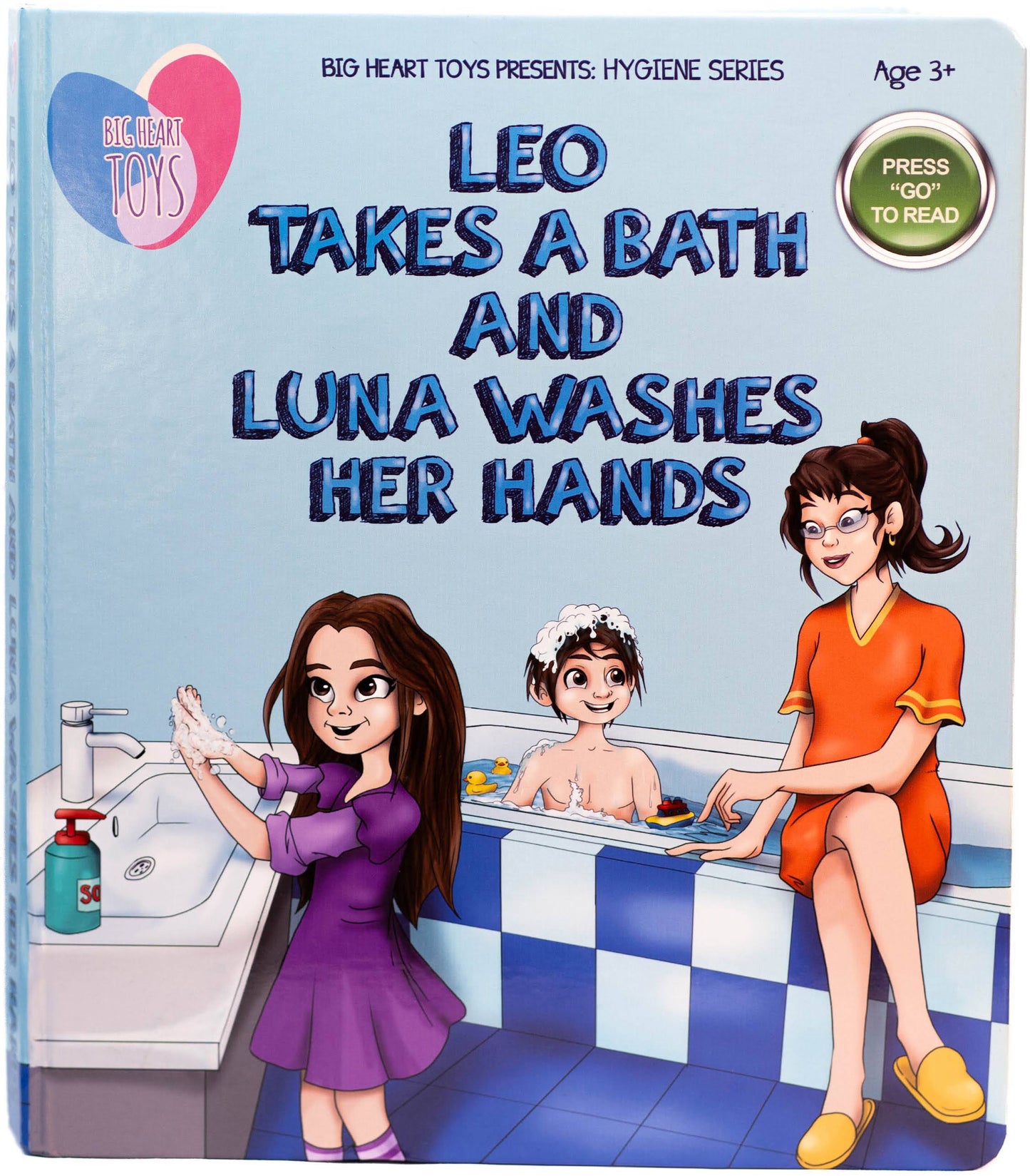 Leo Takes a Bath and Luna Washes Her Hands