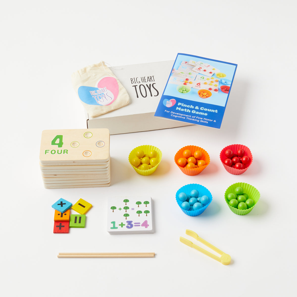Fun Math Game For Kids at Home | Big Heart Toys