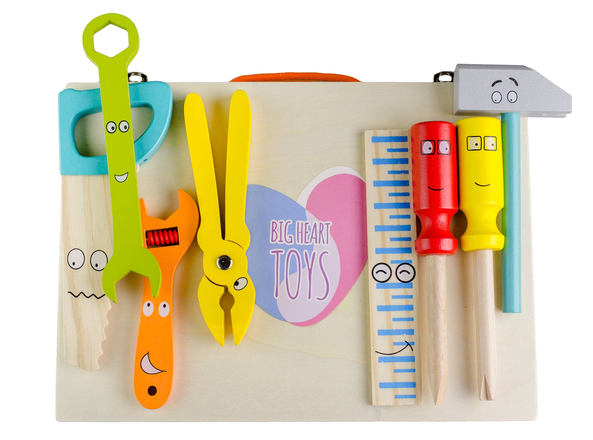 Personalized Toy Tool Box for Kids Big Heart Toys