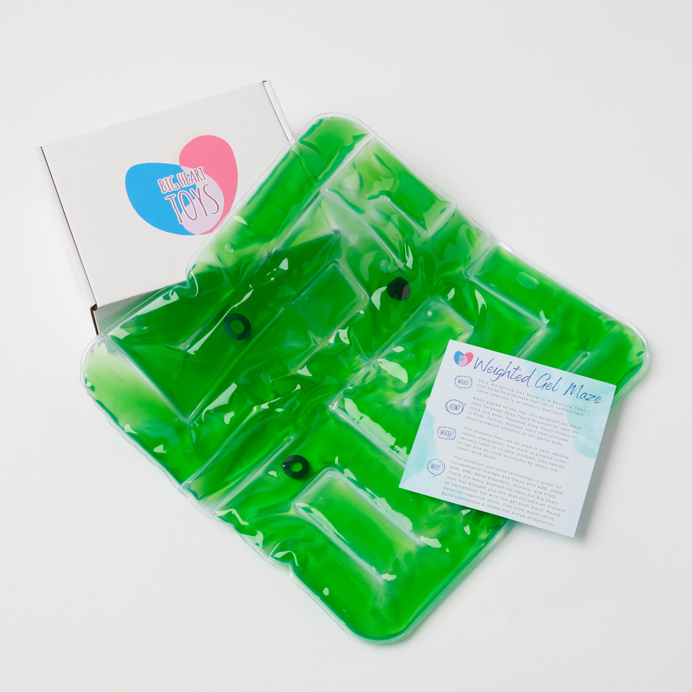 Kid's Sensory Gel Maze Activity Pad Big Heart Toys